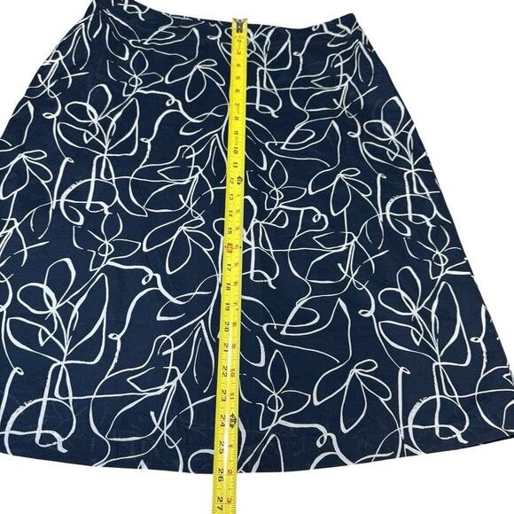 Seasalt Navy Paint Pot Skirt Linear Meditations Inkwell 10 Coastal Preppy Prep - Picture 10 of 10